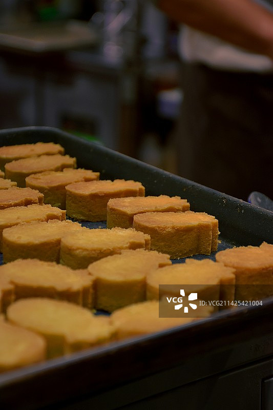 现烤凤梨酥图片素材