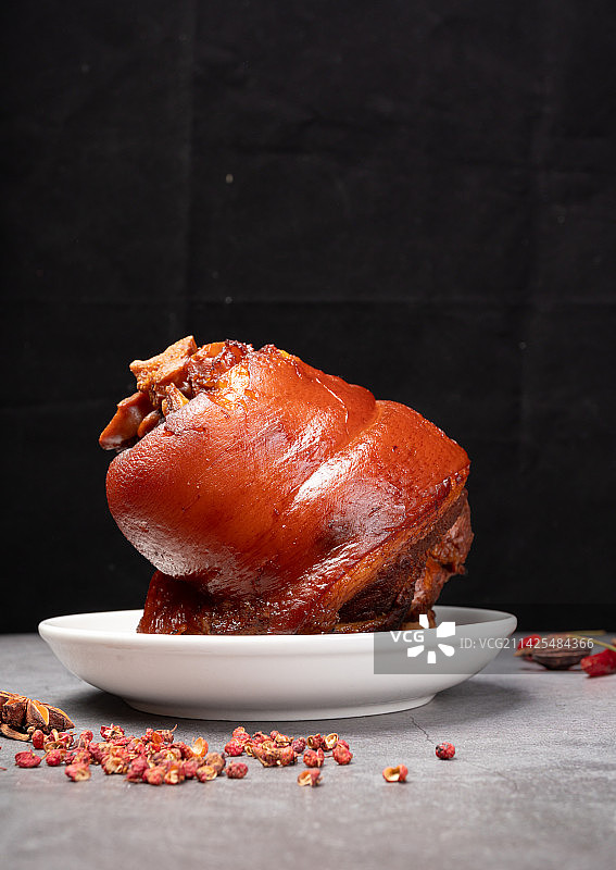 红烧猪肘，餐饮美食，金牌肘子，五香猪肘子图片素材