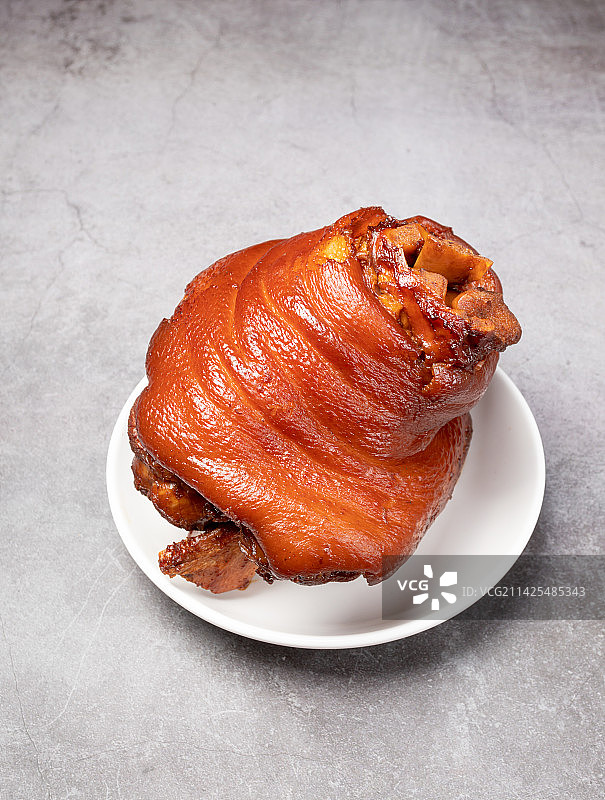 红烧猪肘，五香大肘子图片素材