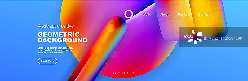 几何形状组合抽象图片素材