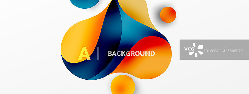 流动的几何形状极简抽象图片素材