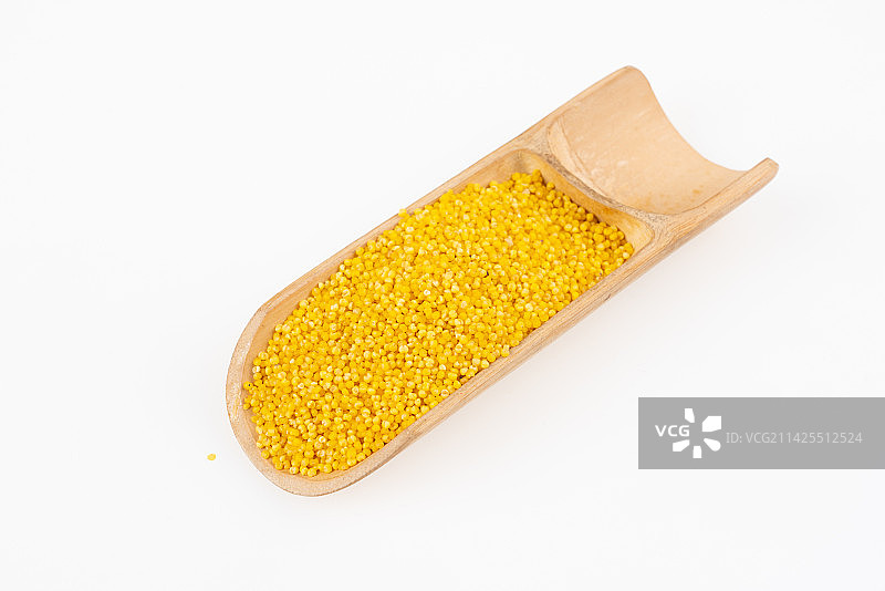 农家小米图片素材