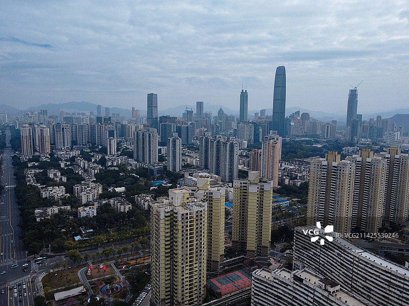 深圳 深圳市体育中心 泥岗西路 城脉中心 罗湖区 八卦岭图片素材