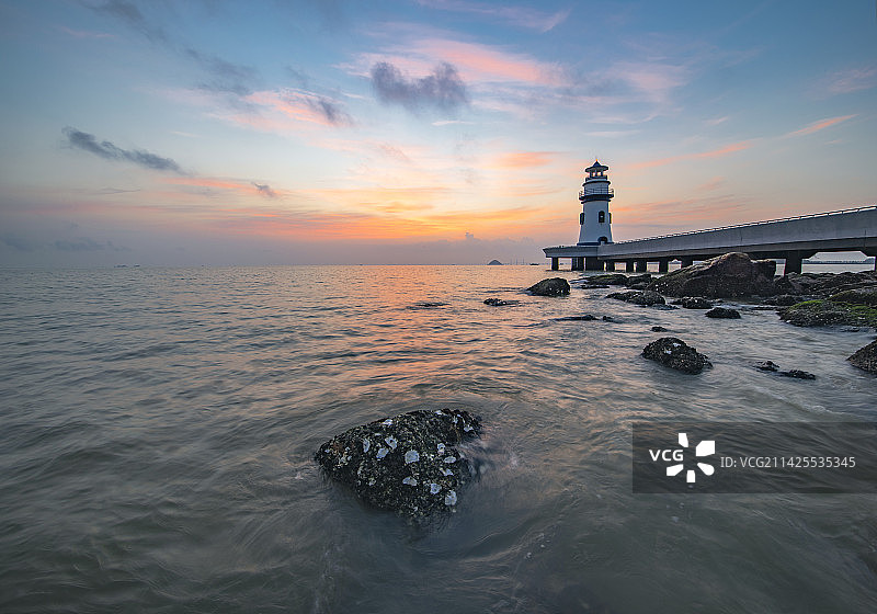 珠海地标灯塔图片素材