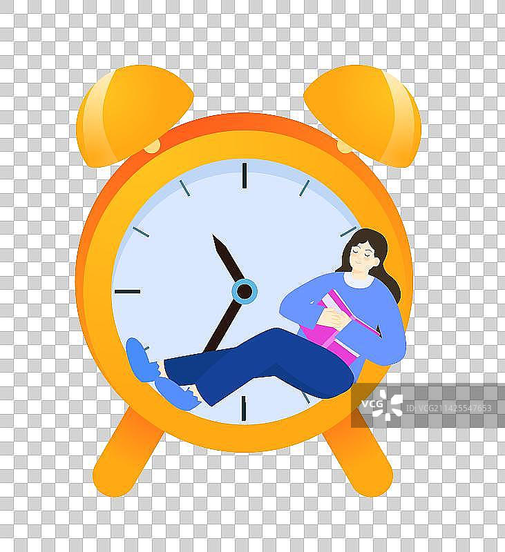 卡通节日世界睡眠日睡觉做梦熟睡梦境入眠睡眠想象扁平矢量插画免抠元素图片素材