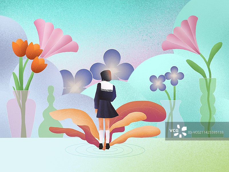 梦幻花园图片素材