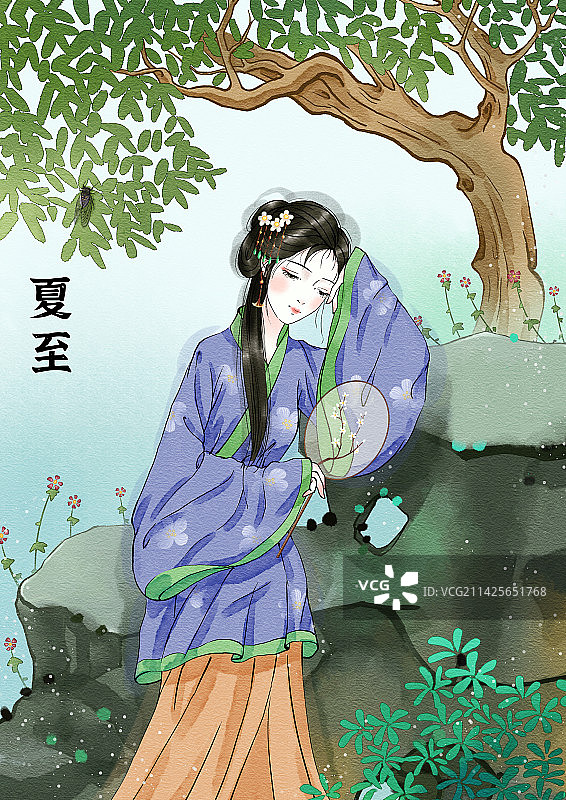 夏至图片素材