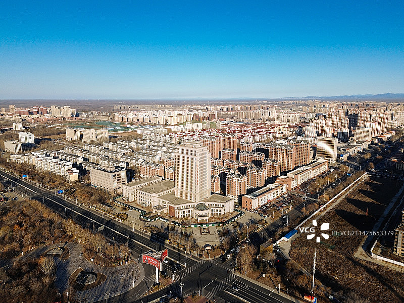 天津 宝坻区 潮阳公园 新都汇商业广场 吾悦广场图片素材