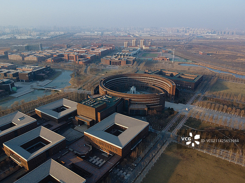 天津 津南区 海河教育园 天津大学  北洋园图片素材