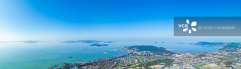 苏州太湖大桥及西山岛航拍图片素材