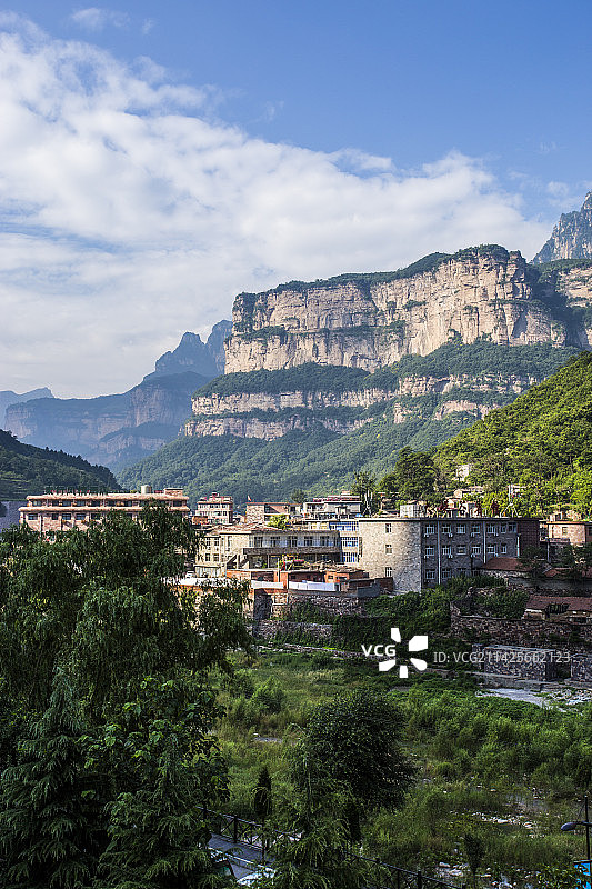 河南林州太行大峡谷图片素材