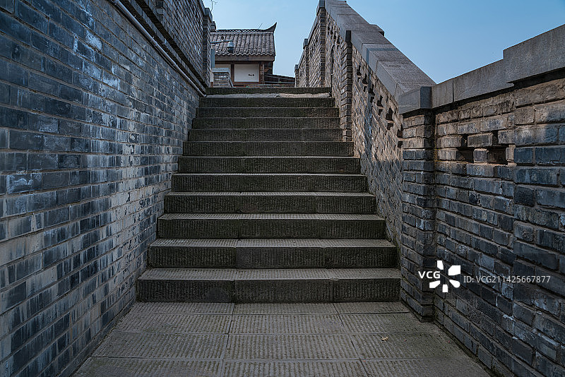 木洞古城城墙图片素材