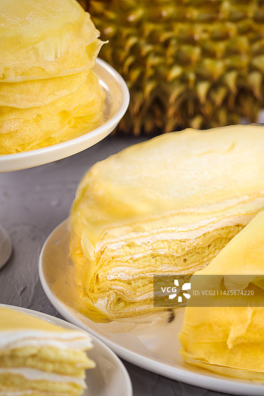 榴莲千层图片素材