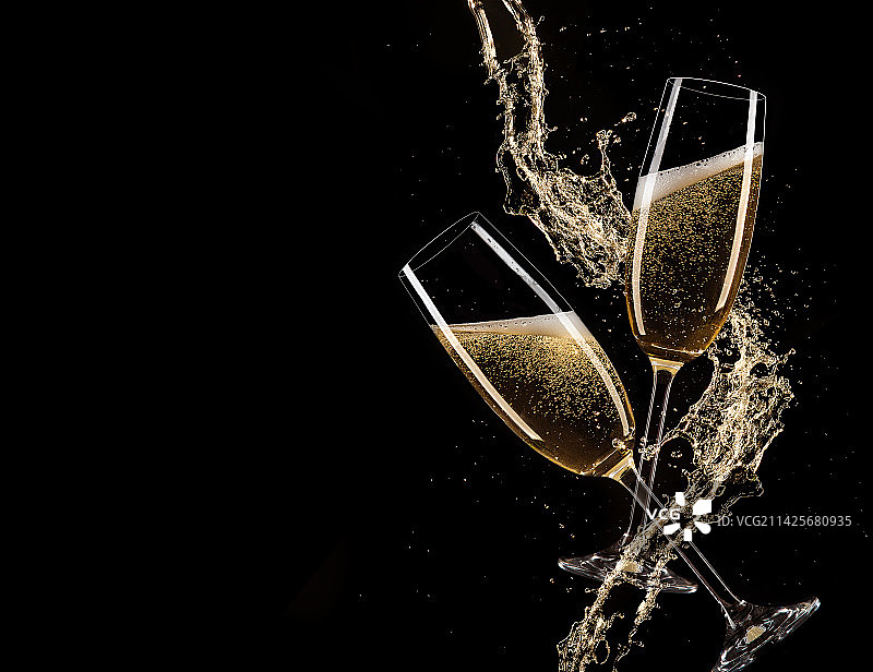 高脚杯玻璃器皿创意图图片素材