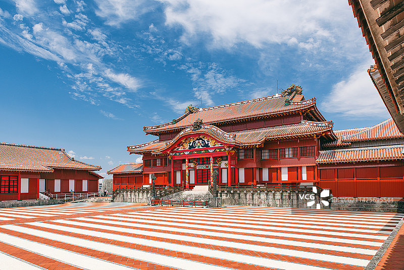 冲绳首里城图片素材