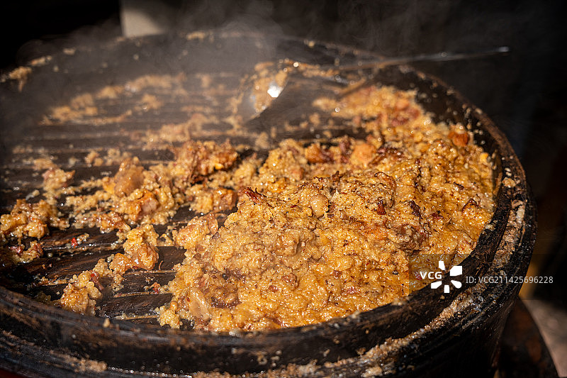 彭州名小吃粉蒸牛肉图片素材