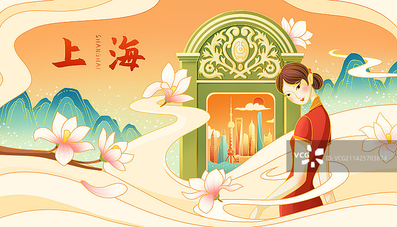 上海海派文化图片素材