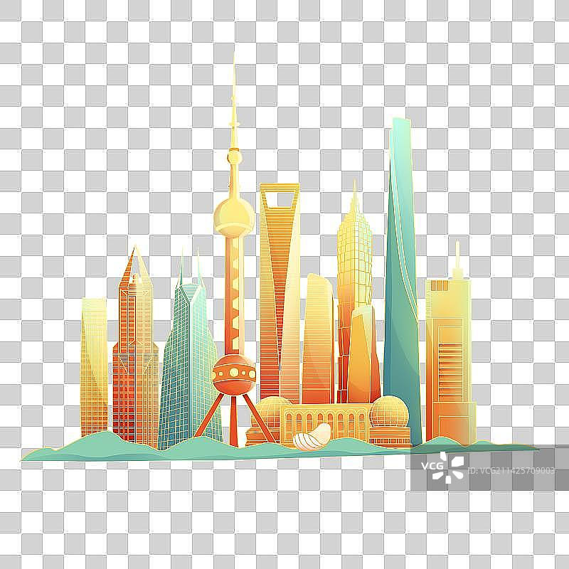 上海地标建筑图片素材