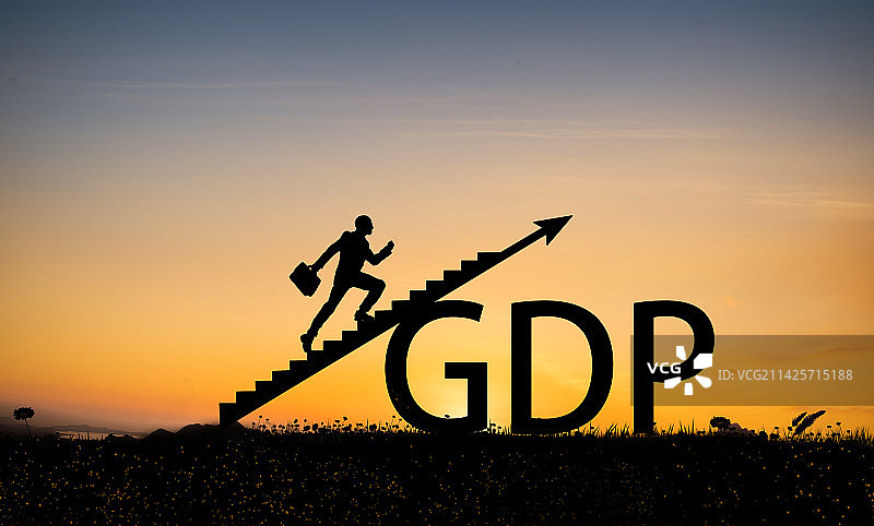GDP经济发展，经济复苏图片素材
