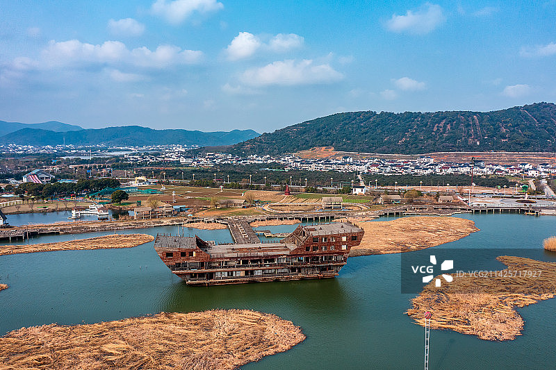 苏州吴中太湖西山岛图片素材