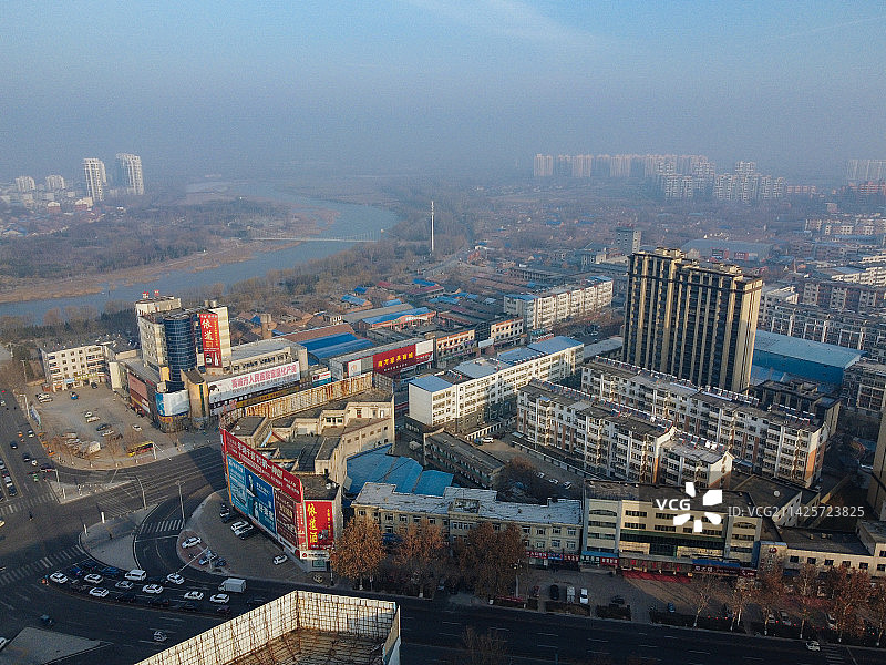 禹城市 华地广场 山东 金凯大厦 建设路 人民路 东方大厦图片素材