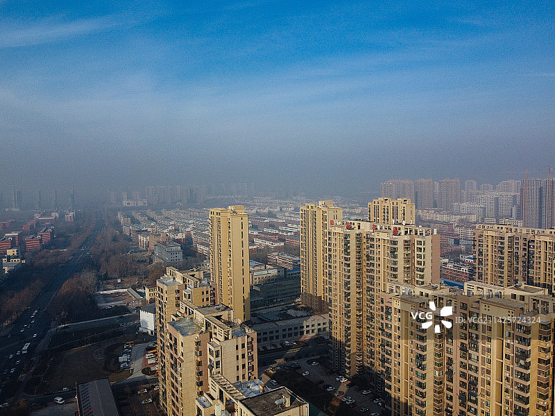 齐河县 齐心大街 山东 黄河大道 银座商城 阳光一品 齐河体育公园 沁园 德百新时代广场图片素材