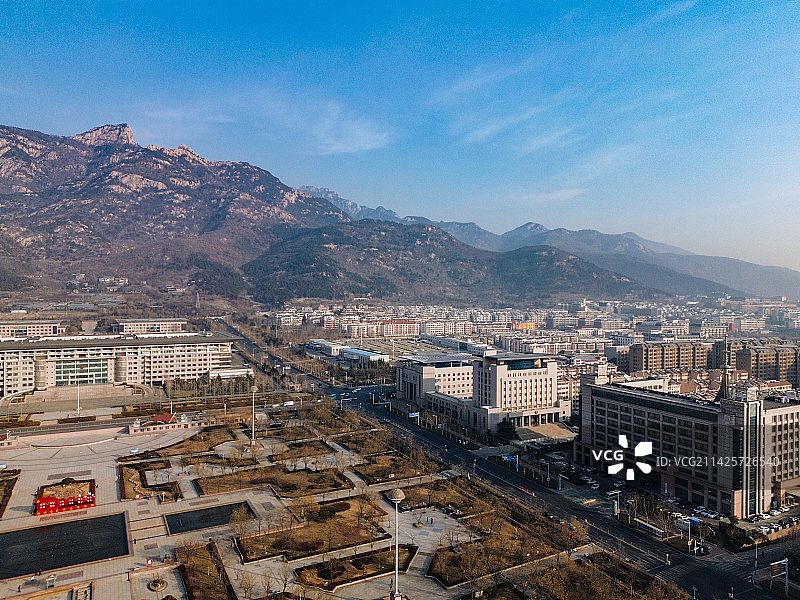 泰安 泰山广场 东岳大街 龙泽湖公园 金座广场 国华时代 时代公园 文化馆 泰山国际会展中心图片素材