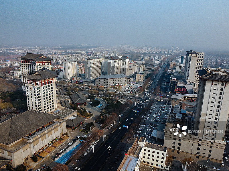 曲阜 春秋中路 孔子六艺城 孔子文化园 曲阜香格里拉 大成路 沂和公园 迎宾馆图片素材