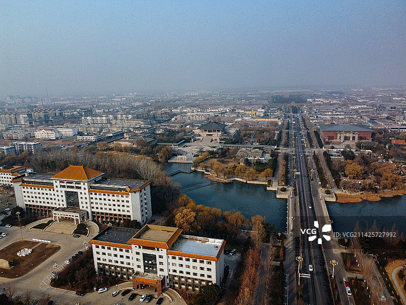 曲阜 春秋中路 孔子六艺城 孔子文化园 曲阜香格里拉 大成路 沂和公园 迎宾馆图片素材