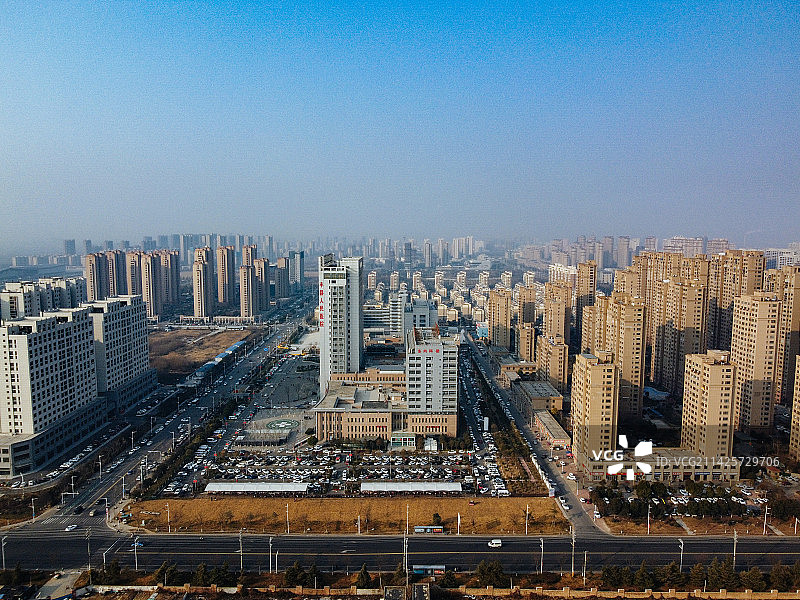 丰县 飞龙湖 中阳大道 凤鸣泉 人民医院 东环路 航拍 文博园图片素材