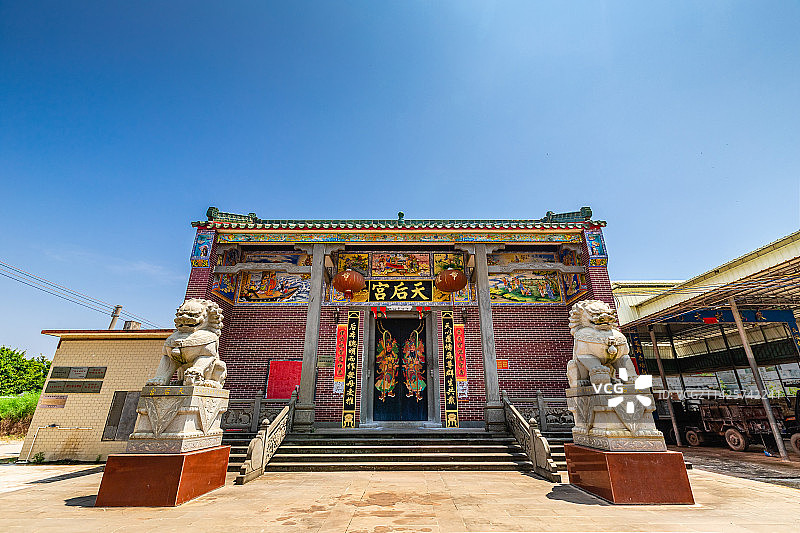 广东湛江雷州东林村古建筑图片素材