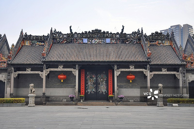 广州陈家祠图片素材