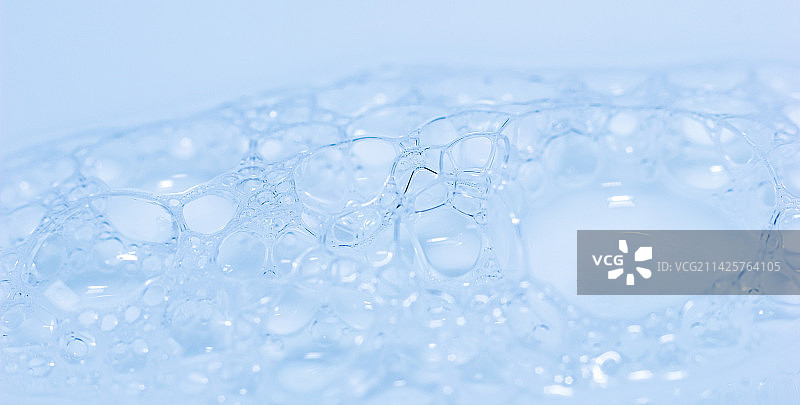 泡沫生物科研特写图片素材