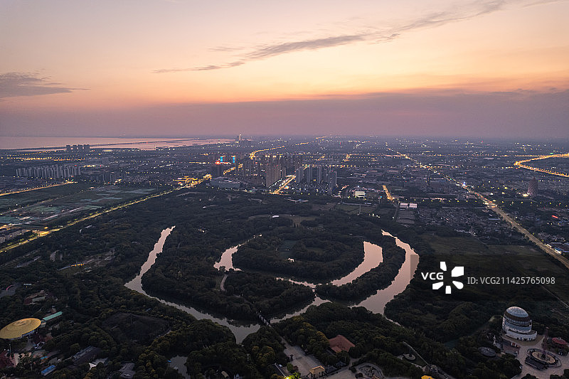 江苏省常州淹城春秋乐园图片素材