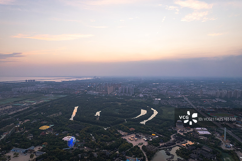 江苏省常州淹城春秋乐园图片素材