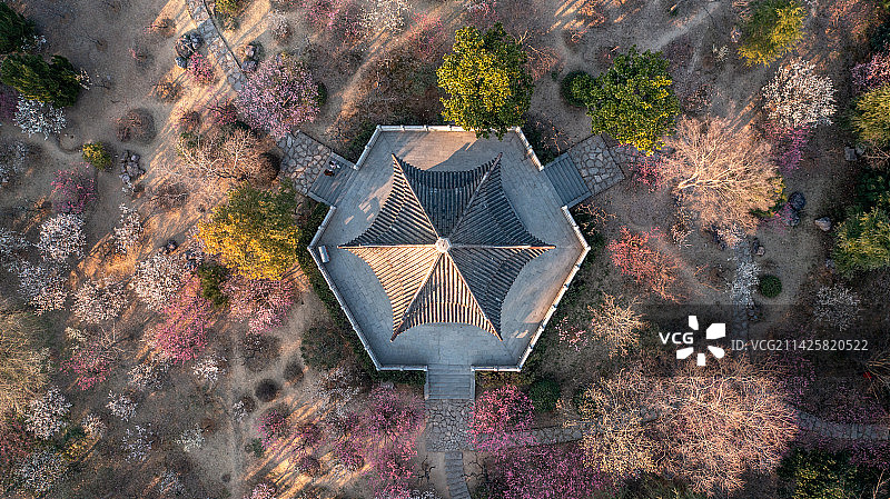 南京2023梅花节·惟秀亭图片素材