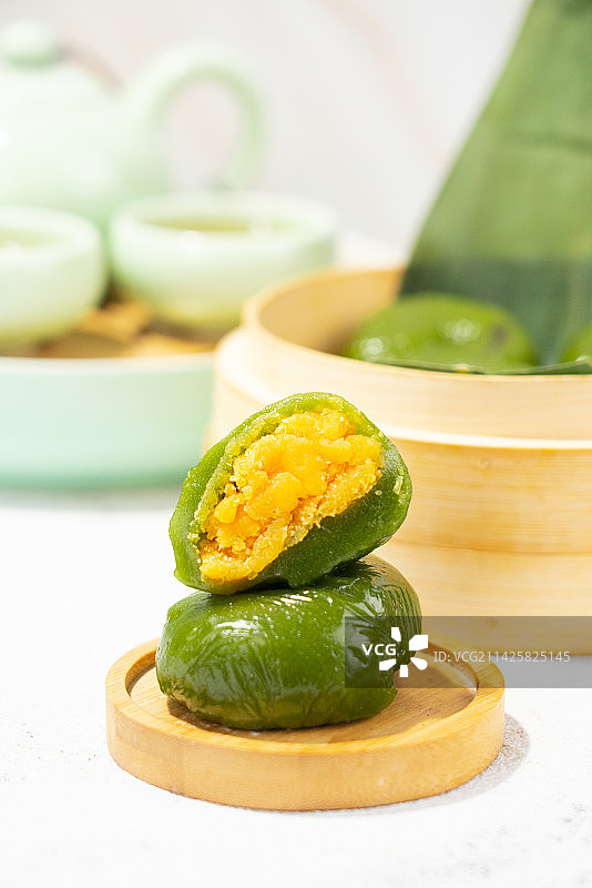 清明节青团图片素材