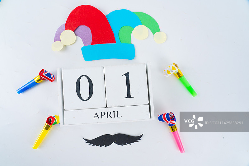 愚人节节日装饰图片素材