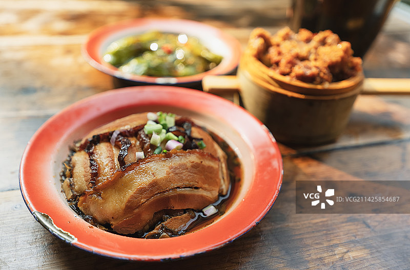 梅菜扣肉图片素材