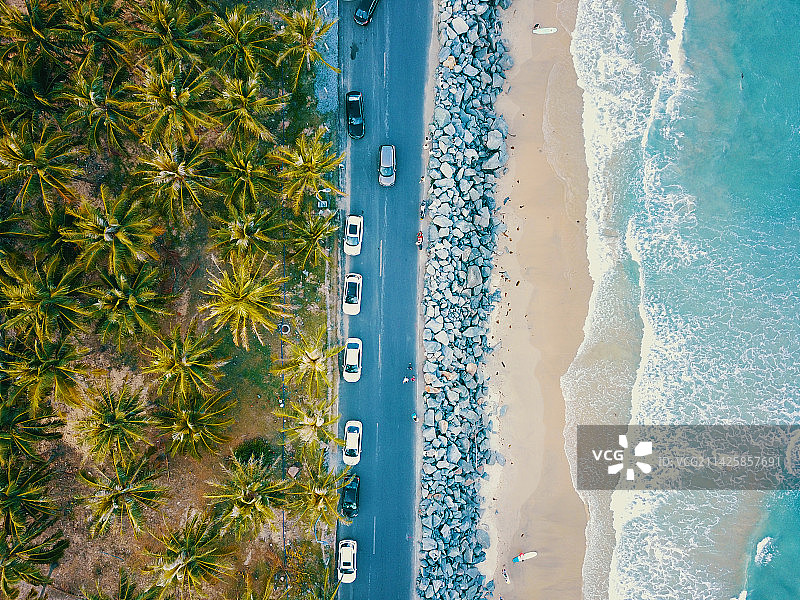 沿海公路图片素材