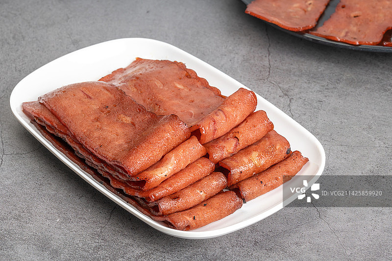 餐饮美食，煎培根片图片素材