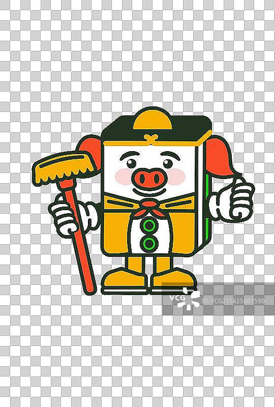 可爱的西游记人物猪八戒猪悟能图片素材