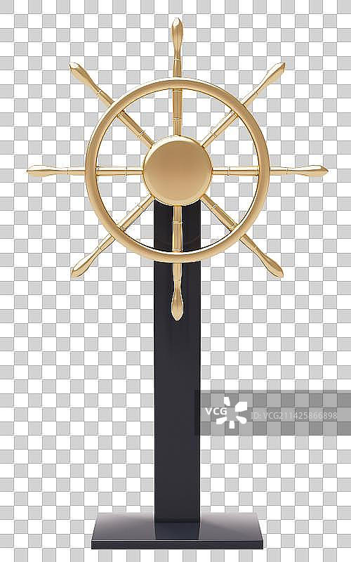 元素方向盘3D渲染图片素材