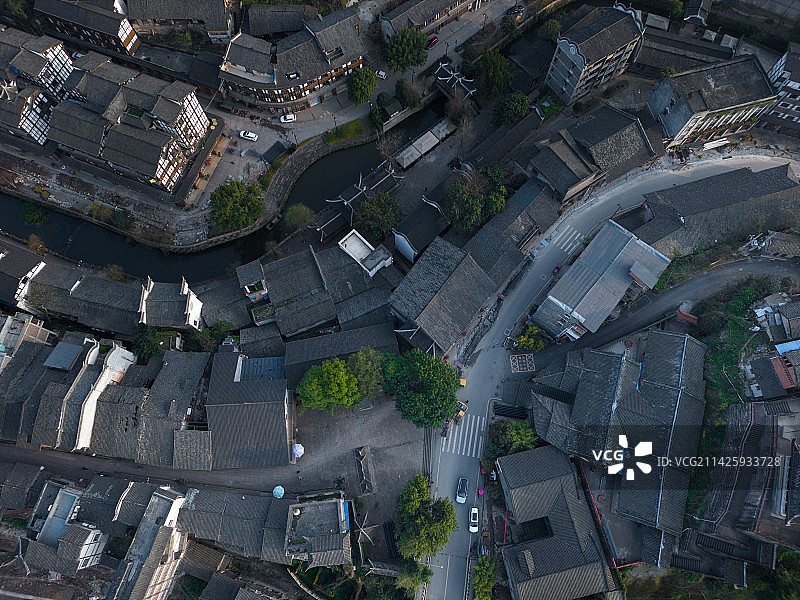 安居古城图片素材