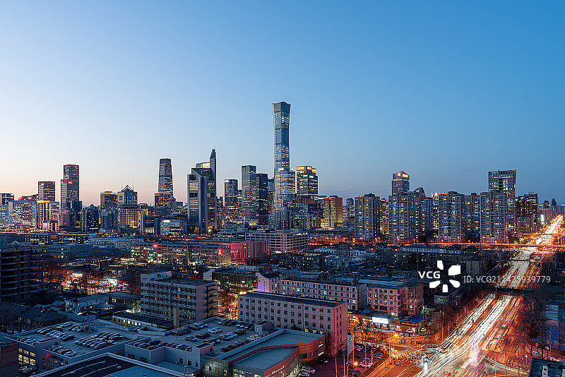 城市蓝调内透图片素材