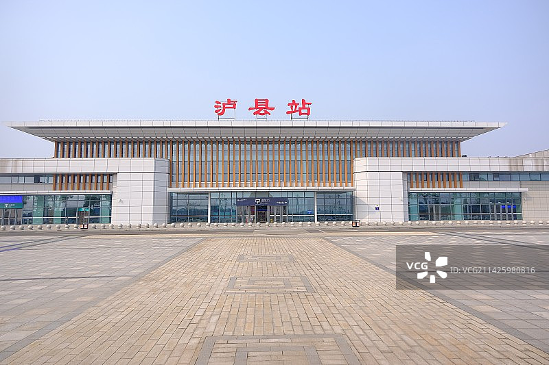 泸州市泸县高铁站图片素材