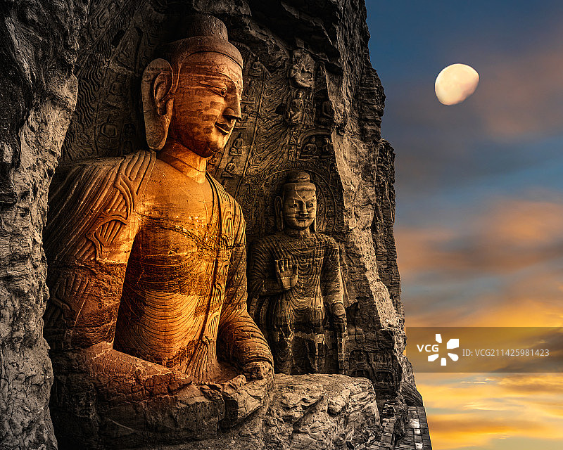 云冈石窟（山西大同）图片素材