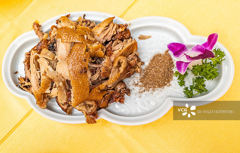 美食香酥鸭图片素材
