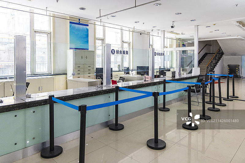 政府单位办事大厅窗口服务图片素材