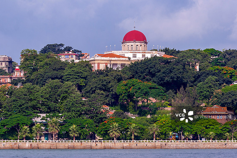 福建厦门鼓浪屿八卦楼建筑图片素材